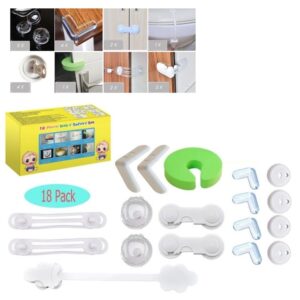 kit de seguridad de puertas para bebes