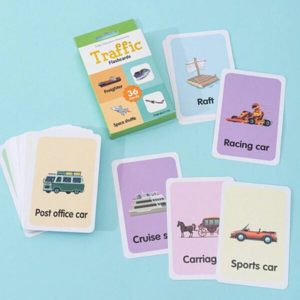 flash cards traffic