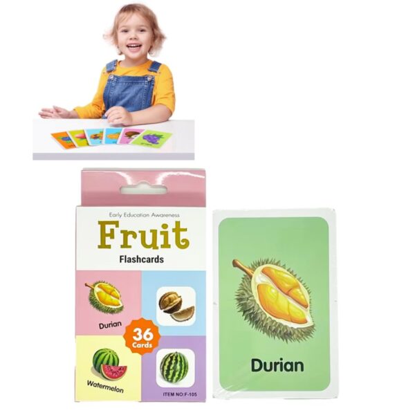 flashcards de frutas