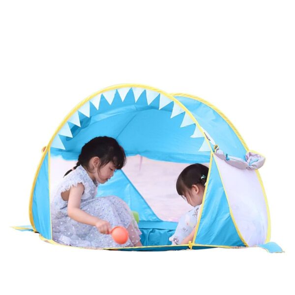 carpa para playa para niños color azul