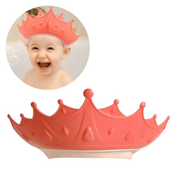 gorra de baño para bebes color rojo