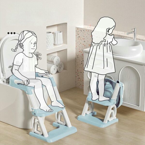 Escalera De Baño Para Bebés Lisa Celeste Úpale bebé