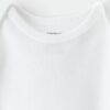 Set de 4 piezas Carters body manga larga blanco 3m cuello