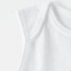 Set de 5 piezas Carters body sin manga blanco 3m manga