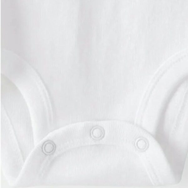 Set de 5 piezas Carters body sin manga blanco 3m botón