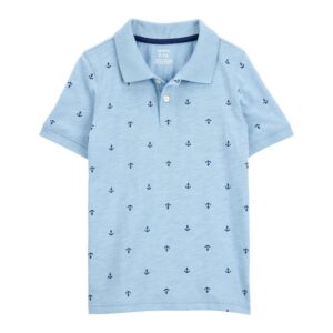 Polo de ancla para niño - Azul 4T