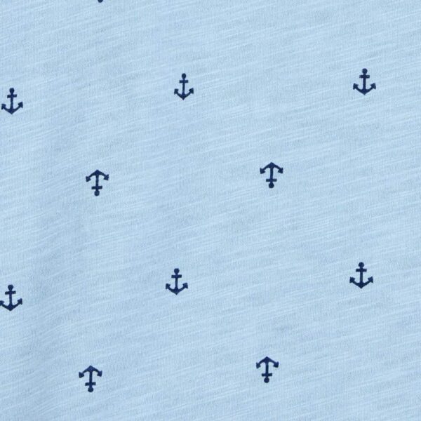 Polo de ancla para niño - Azul 4T anclas