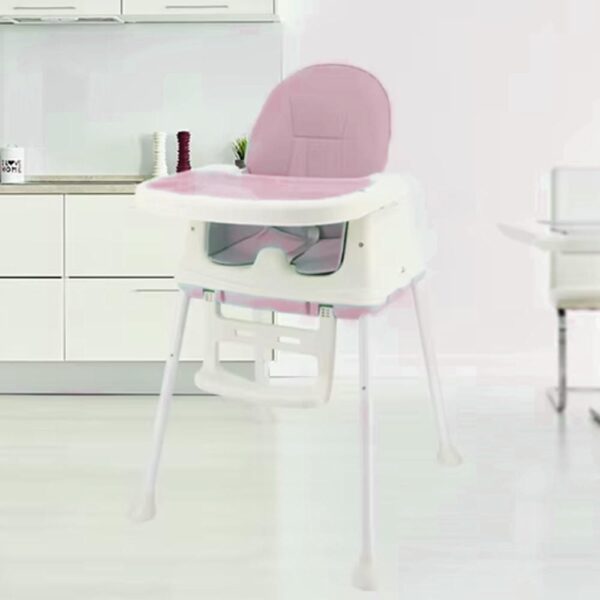 Silla De Comer Isabella rosa Con Ruedas Y Reposa Pies Úpale nuevo 3