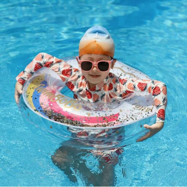 Flotador Inflable de Plástico para niños Arcoíris Úpale uso