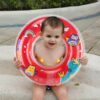 Flotador Inflable Plástico para niños Rojo De Búho Úpale uso