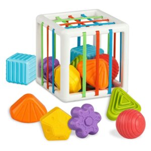 Juguete Cubo Encajable De Formas Geométricas Úpale