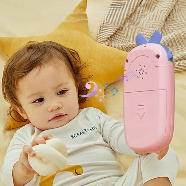 Juguete Teléfono Musical Conejo Úpale uso niña