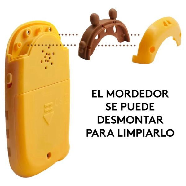 Juguete Teléfono Musical Conejo Úpale mordedor