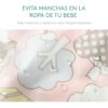 Babero Mangas Largas Tela Selva Rosada 2 a 4 Años Úpale material