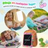 Tablet Para Niños LCD Multicolor 23x16cm Celeste Úpale uso exteriores