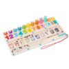 Juego Encajable Y Laberinto Números 42*21cm Úpale