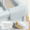 Corral Para Bebé Funkids Perro Gris 150x180 Cm Úpale protección
