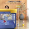 Corral Para Bebé Funkids Marino Azul 180x200 Cm Úpale altura