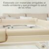 Corral Para Bebé Funkids Cuerpo Espin Beige 180x200 Cm Úpale elaborado