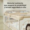 Corral Para Bebé Funkids Cuerpo Espin Beige 180x200 Cm Úpale material resistente