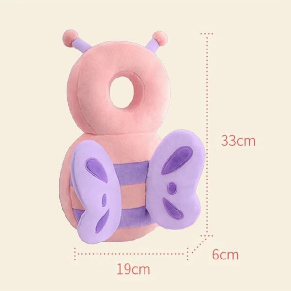 Mochila Antigolpe Mariposa Úpale tamaño