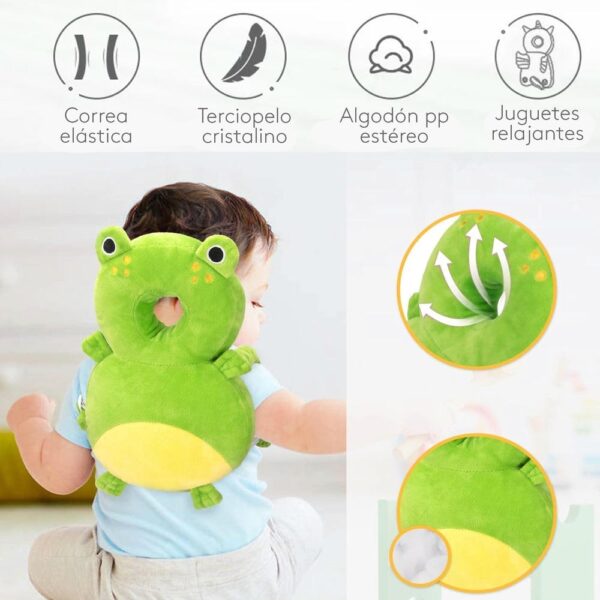 Mochila Antigolpe Rana Úpale beneficios