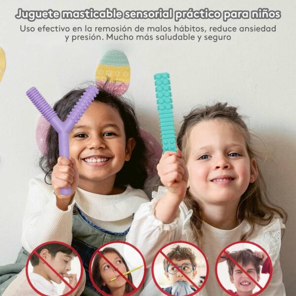 Set Masticadores Para Niños x 4 unidades Úpale uso