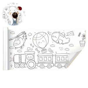 Rollo De Papel Para Colorear Transporte 30cm x 3 metros