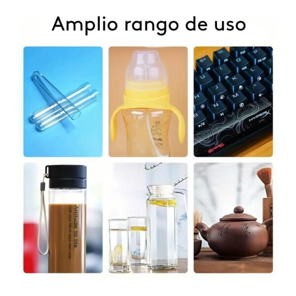Cepillos Limpiadores De Sorbetes Úpale x 10 rango de uso