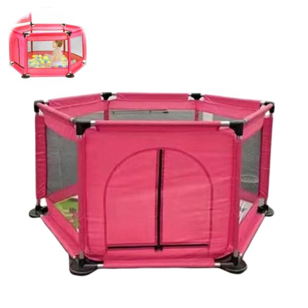 Corral De Juegos Hexagonal Rosa Úpale