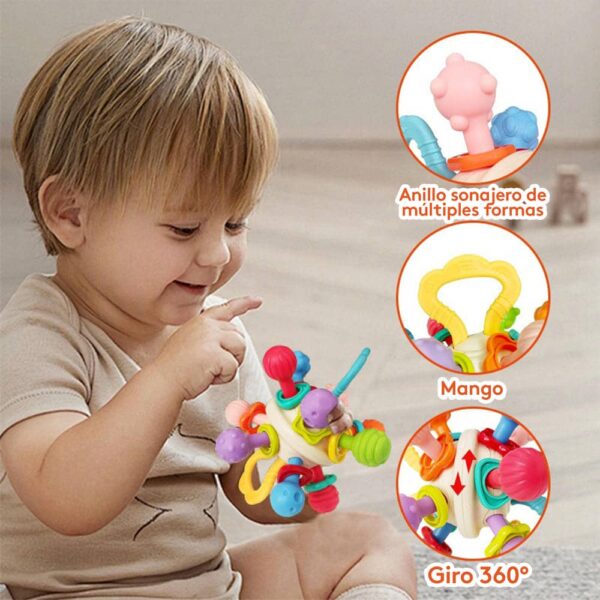 Esfera Sensorial Para La Dentición de Bebés Úpale partes