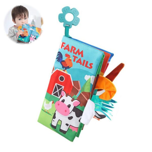 Libro De Tela Sensorial Granja Úpale