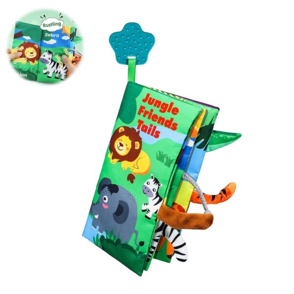 Libro De Tela Sensorial Jungla Úpale