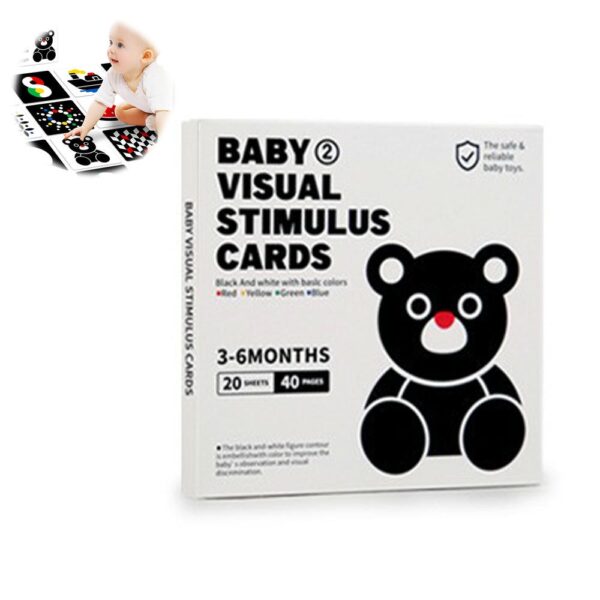 Tarjetas Didácticas Números (Flashcards) 3-6 Meses Úpale