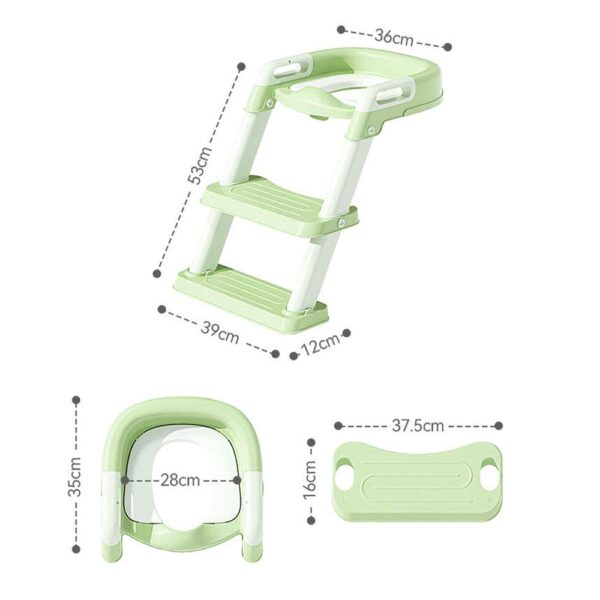 Escalera De Baño Eva Verde Úpale medidas