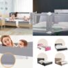 Baranda De Cama Gris 180 x 60cm Regulable Úpale usos