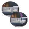 Baranda De Cama Gris 180 x 60cm Regulable Úpale uso en cama