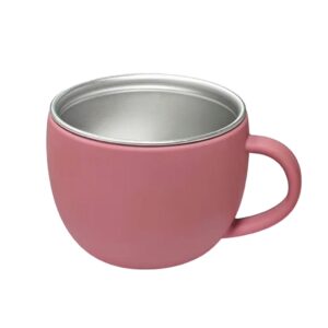 Taza Acero Inoxidable Rosa
