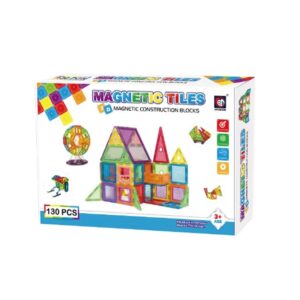 Juguete Bloque Magnético 130 Piezas Úpale