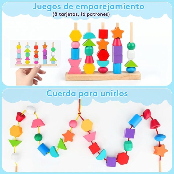 Juego Apilable Montessori Úpale juegos
