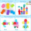 Juego Apilable Montessori Úpale color y formas