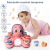 Juguete Musical Pulpo DJ Rosa Úpale educación